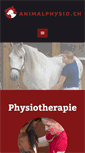 Mobile Screenshot of animalphysio.ch